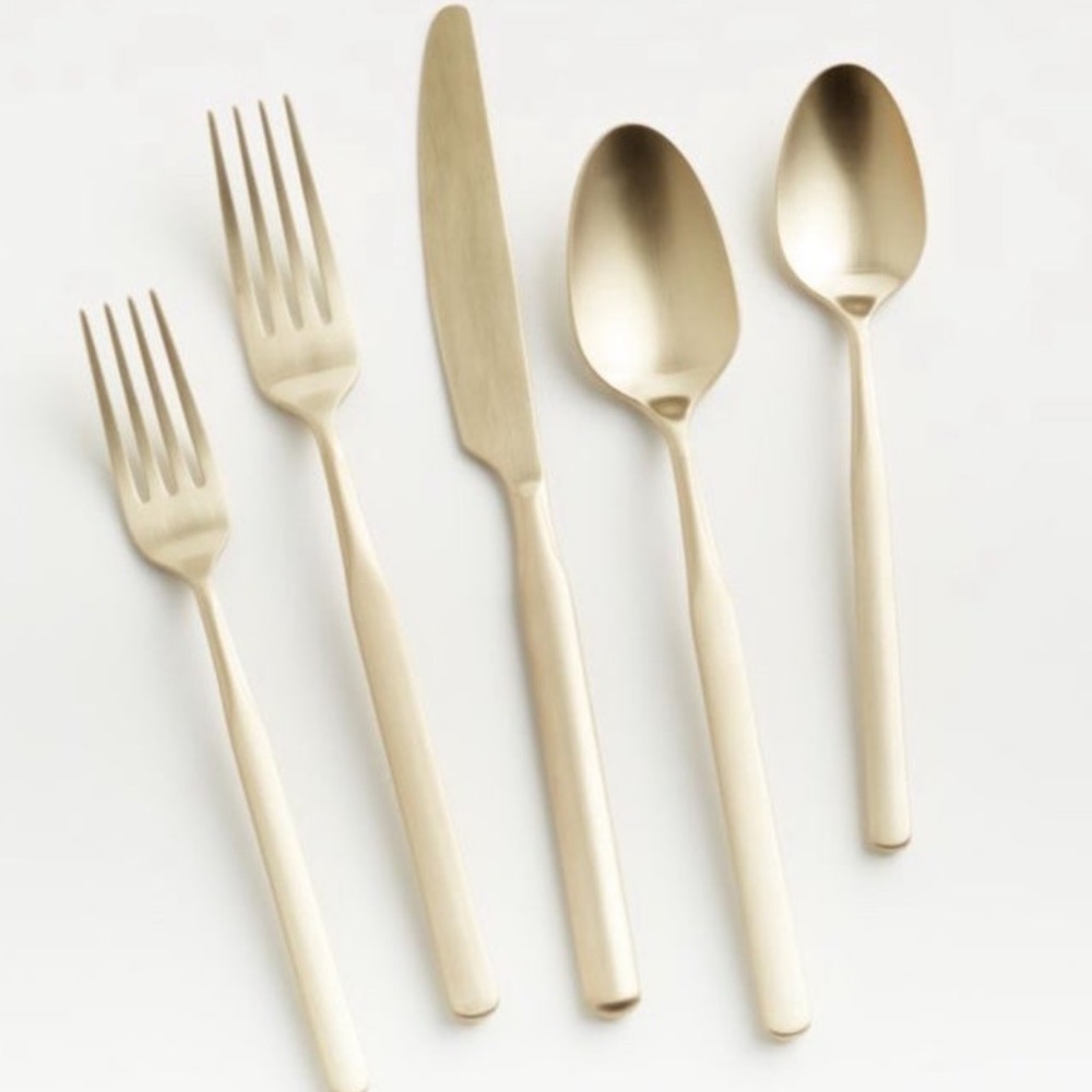 Mercer Champagne Flatware 20 piece set